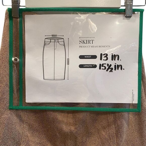 Free People Modern Femme Vegan Metallic Mini Skirt - Women’s XS - Picture 9 of 9